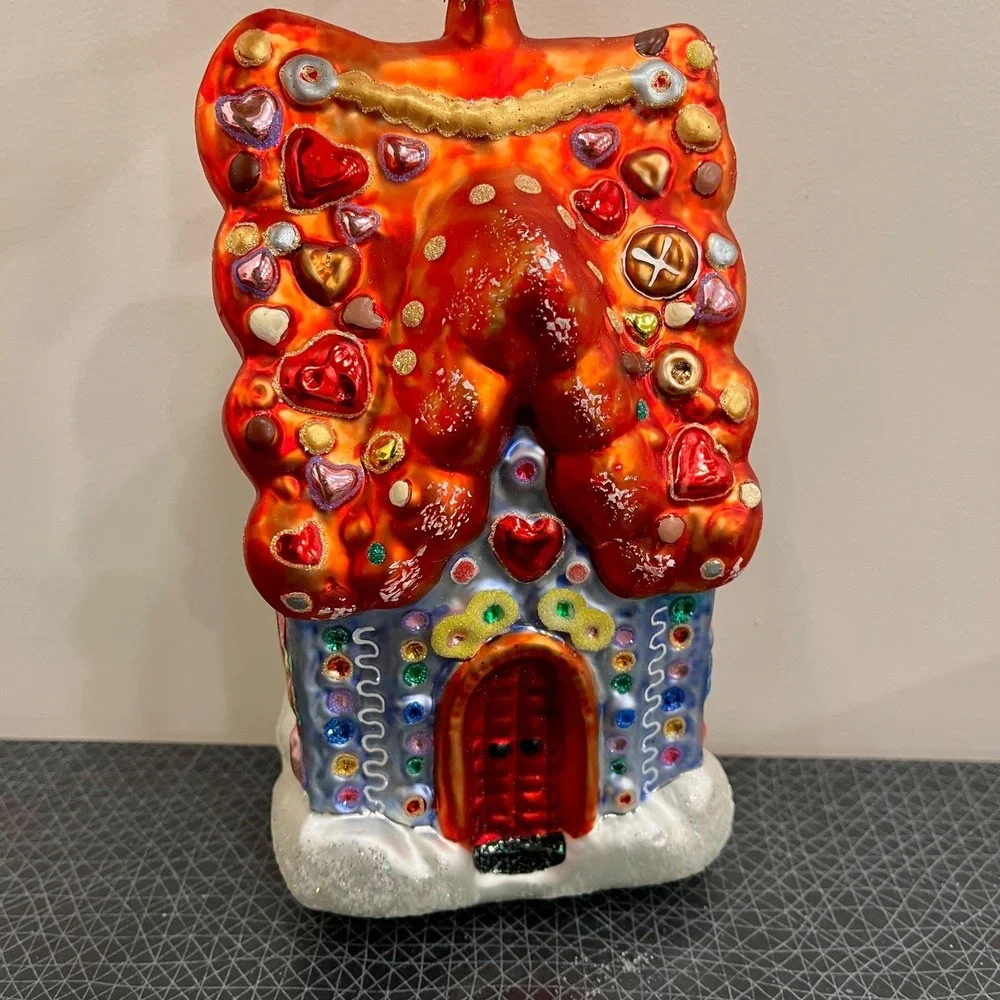 Christopher Radko SUGAR SHACK EXTRAVAGANZA Glass‎ Ornament Limited Edition Large